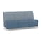 Lesro Siena Armless 3 Seat Tandem Seating No Center Arms, Brushed Steel, RS RainSong Back, MD Titan Seat SN3102 - alternate 1